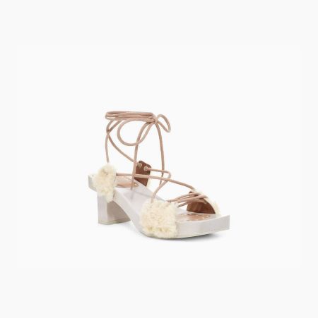 UGG Eckhaus Latta Pilar Beige Sandals for Women (LOVT61037)